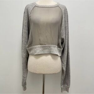 Alexander Wang Sheer Vintage Sweatshirt - Small